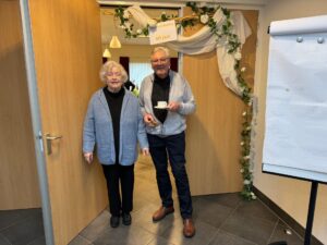 Feestelijke competitiemiddag met ons erelid Grard en Bertha 60 jaar getrouwd